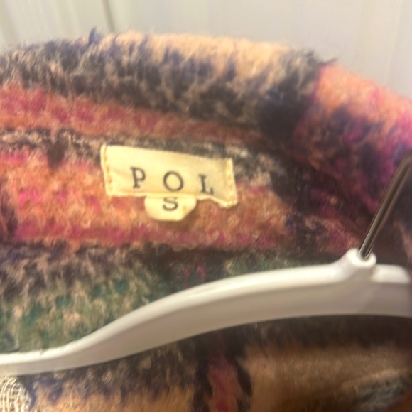 Oversized Plaid Jacket in Soft Pink - Picture 5 of 6